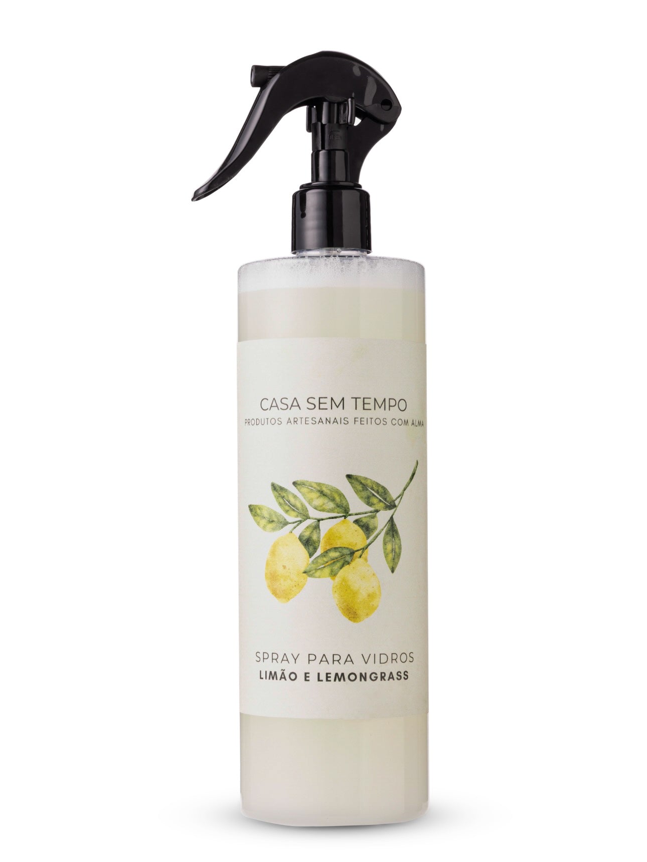 SPRAY PARA VIDROS Limão e Lemongrass (500ml)