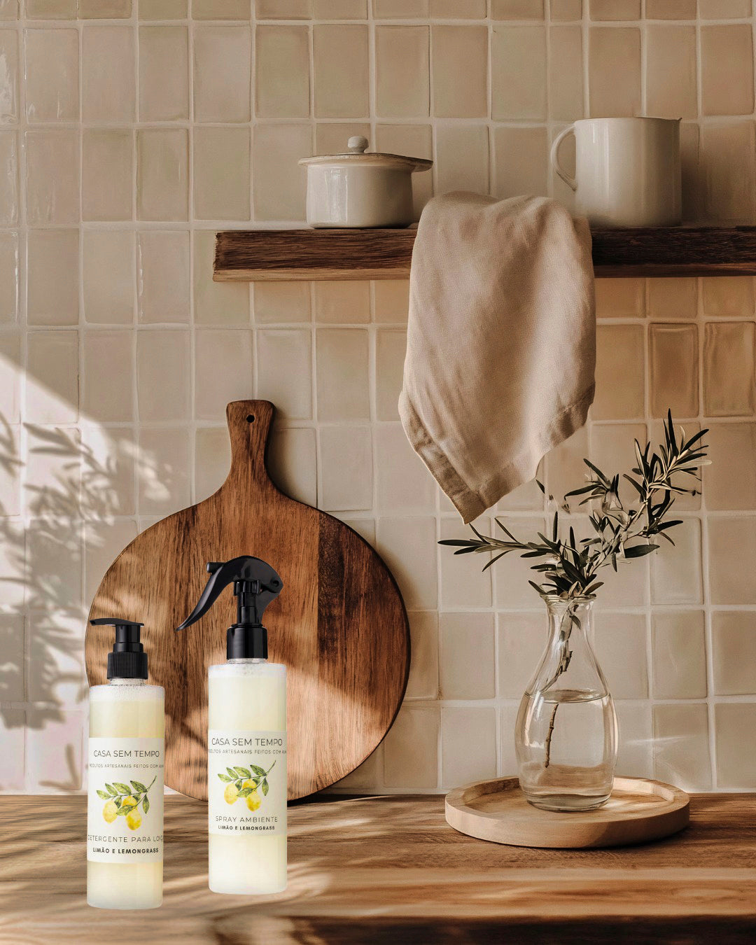 SPRAY PARA AMBIENTE Limão e Lemongrass (500ml)