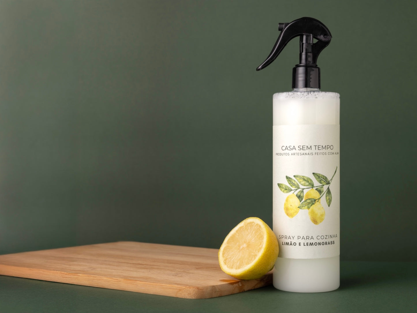 SPRAY PARA COZINHA Limão e Lemongrass (500ml)
