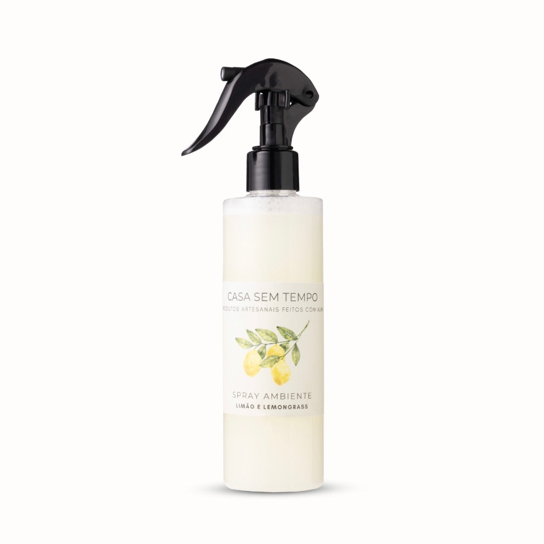 SPRAY PARA AMBIENTE Limão e Lemongrass (500ml)