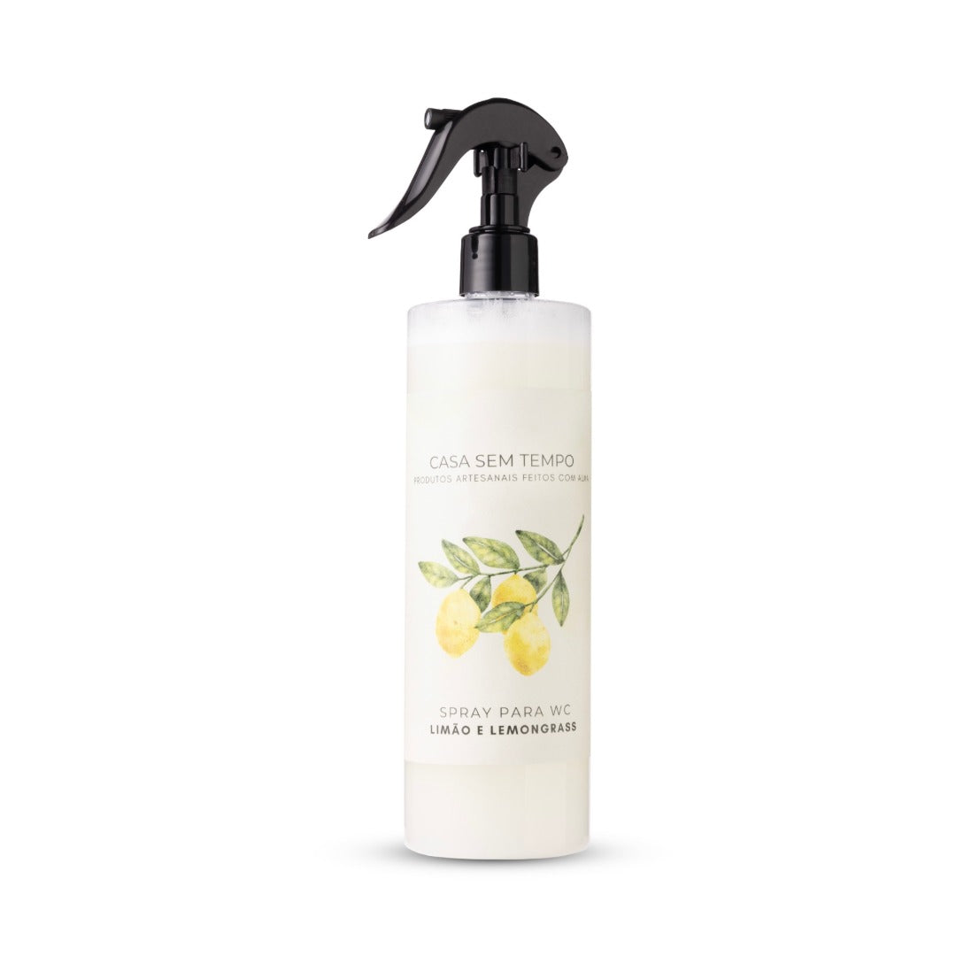 SPRAY PARA WC Limão e Lemongrass (500ml)